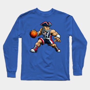 Patriot basketball Long Sleeve T-Shirt